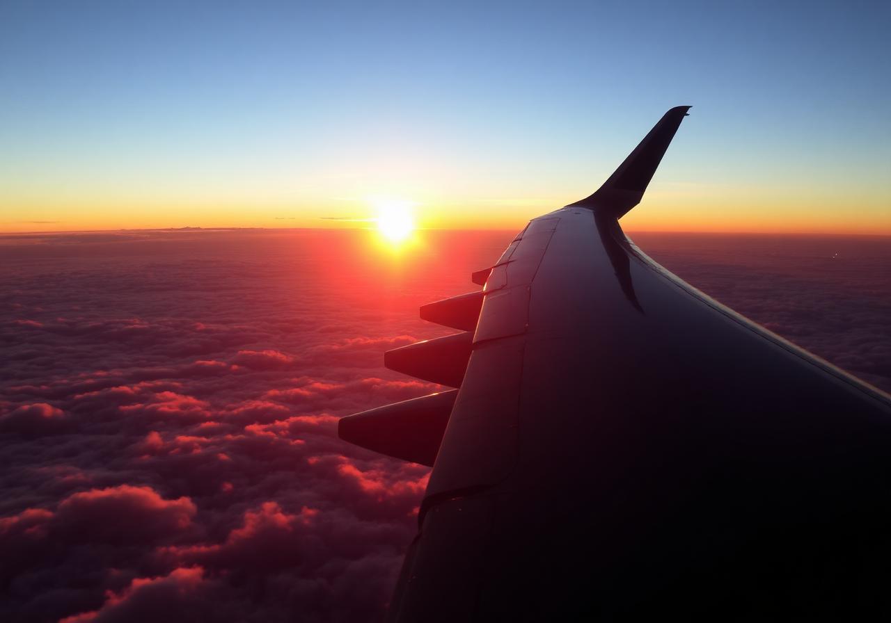 Above the clouds